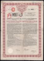 4db klf kötvény, záloglevél, közte Budapest 1911. "A Magyar Leszámítoló- és Pénzváltó Bank"...