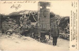 1917 War 1914-15... In the Balkans, in Serbia, French and Serbian artillery men