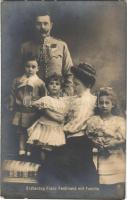 Erzherzog Franz Ferdinand mit Familie / Archduke Franz Ferdinand of Austria with his family