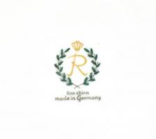 Rosenthal porcelán leveses kínáló tál. Matricás, jelzett, hibátlan. d:22 cm, m: 17 cm