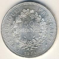 Franciaország 1979. 50Fr Ag T:2/2+ kis ph.