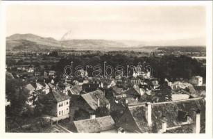 1941 Szászrégen, Reghin; látkép. Ernst Philippi kiadása / general view