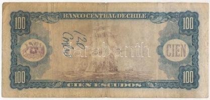 Chile 1962-72. 100E T:III
Chile 1962-72. 100 Escudos C:F
Krause P#141