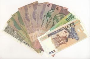 Brazília 10db-os bankjegytétel T:I-III
Brazil 10pcs banknote lot C:UNC-F