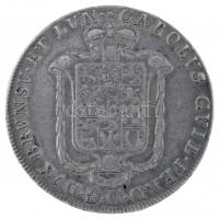 Német Államok / Braunschweig 1786MC XVI Groschen Ag "Károly Vilmos Ferdinánd" T:2- kis kar...