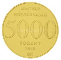 2010. 5000Ft Au "Erkel Ferenc" (0,5g/0.999) T:1- (P) Hungary 2010. 5000 Forint Au "Fe...