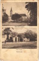 1939 Koroncó, Római katolikus templom, utca, Horváth András üzlete és saját kiadása (r)