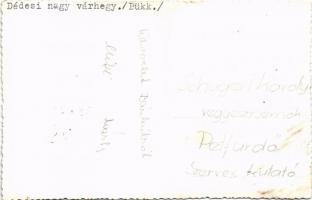 Dédestapolcsány, Dédesi nagy várhegy a Bükkben, dédesi vár. photo