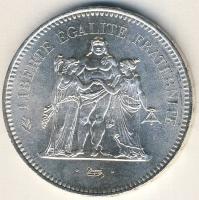 Franciaország 1979. 50Fr Ag T:2+ apró ph