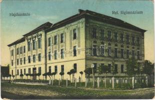 1922 Hajdúnánás, Református főgimnázium. Horovitz J. Gyula kiadása (EK)