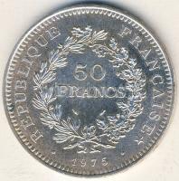 Franciaország 1975. 50Fr Ag T:1-/2+ apró ph.
