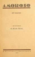 Radó Antal, ifj. Amoroso. Hét éjszaka. Írta és rajzolta --. (Nagyvárad), 1919. Bibliotheca Varadiens...