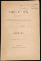 Makai Emil: Zsidó költők. Műfordítások Salamon Ibn Gabiról, Juda Halévi, Sámuel Hánágid, Mózes Ibn E...