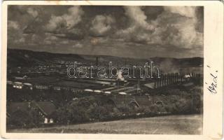 1923 Ózd, Vas és acélgyár látképe (EB)
