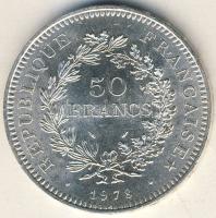 Franciaország 1978. 50Fr Ag T:2