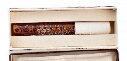 cca 1930-35 Neoiacol liquid gyógyszeres doboz ampullával, magyar és olasz nyelvű leírással, főraktár...