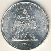 Franciaország 1978. 50Fr Ag T:2/2+