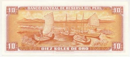 Peru 1976. 10S T:I
Peru 1976. 10 Soles de Oro C:UNC
Krause P#112
