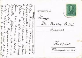 1939 Balatonkenese, Kötözik a nádat, Balaton télen. "Ismerjük meg a magyar életet: a magyar fal...