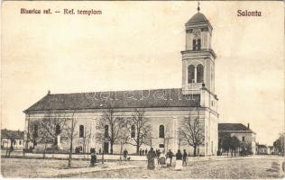 1929 Nagyszalonta, Salonta; református templom / church