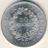 Franciaország 1978. 50Fr Ag T:1/2+