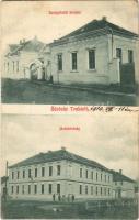 1910 Tenke, Tinca; Szolgabírói hivatal, járásbíróság. Lévy Dávid kiadása / courts (EK)