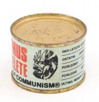 A kommunizmus utolsó lehelete, humoros konzerv,