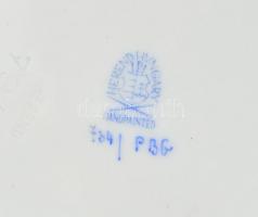 Herendi virég mintás csésze alátét Kézzel festett, jelzett, hibátlan. d: 14,5 cm