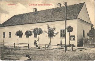 1911 Bihardiószeg, Diosig; városháza / town hall (EK)