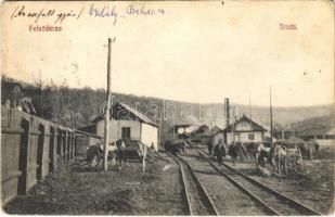 Felsőderna, Derna; Aszfaltgyár, iroda. Kiadja Lévai üzleti könyvgyár / asphalt factory office (EK)