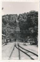 1941 Kovászna, Covasna; Komandóra a sikló / funicular railway to Comandau