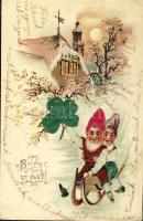 Dwarfs Embossed Litho