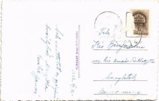 1942 Kovászna, Covasna; vasútvonal / railway line, bridge. Hadnagy bazár photo (EB)