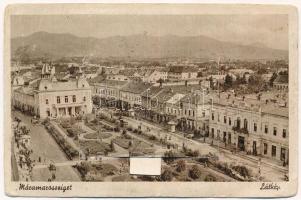 1944 Máramarossziget, Sighetu Marmatiei; leporellólap / leporellocard (kopott sarkak / worn corners)