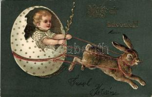 Easter Embossed Litho