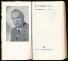 Fekete István: Huszonegy nap. Bp., 1965, Magvető. Első kiadás. Kiadói kartonált papírkötésben, jó ál...