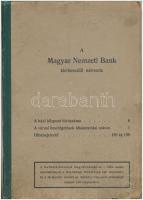 1943-1944. A Magyar Nemzeti Bank távbeszélő névsora Széleken és sarkokon sérült.