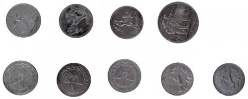 Orosz Birodalom ~1737-1925. Rendkívül tartalmas 433db-os réz és ezüstérme gyűjtemény berakóban rende...