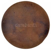 ~1990. "Deák Ferenc díj" Br emlékérem kihúzható fa dísztokban (77mm) T:1-