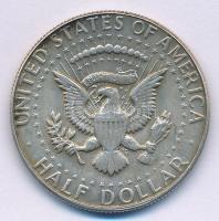 Amerikai Egyesült Államok 1969D 1/2$ Ag "Kennedy" T:1- 
USA 1969D 1/2 Dollar Ag "Ken...