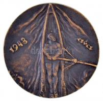 Csúcs Ferenc (1905-1999) 1948. "Kelényi Lajos" Br emlékérem, peremén "6" sorszám...