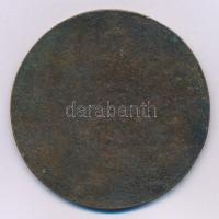 Iván István (1905-1968) DN "Léda" Br emlékérem (68mm) T:2,2- patina
