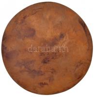 Osváth Mária (1921-1998) 1982. "Udvardi Erzsébetnek" egyoldalas, öntött Br plakett (106mm)...