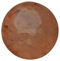 Szabó Géza (1939-) DN "Gábor Móricz 1889-1986" egyoldalas, öntött Br plakett (96mm) T:1-