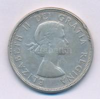 Kanada 1964. 1$ Ag "Charlottetown" T:2- ph. Canada 1964. 1 Dollar Ag "Québec - Charlo...