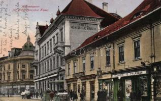 Nagyszeben, streetview with Hotel Römischer Kaiser