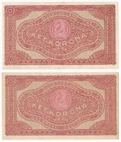 1920. 2K "2ab" csillagos sorszámmal (2x) T:I-,III