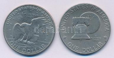 Amerikai Egyesült Államok 1972-1976. 1$ Cu-Ni "Eisenhower" (2xklf) T:2,2-
USA 1972-1976. ...