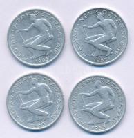 1953-1966. 50f Al (4x) közte 3xklf T:2,2-,3