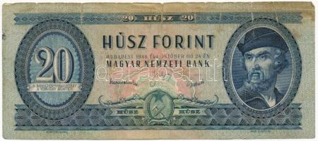 1949. 20Ft T:III- szakadások  Adamo F10